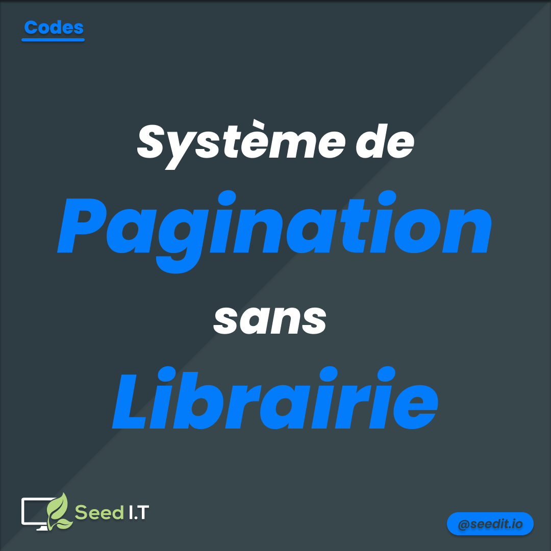 Image du post - Comment réaliser un système de pagination ?